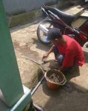 Water pipeline installation