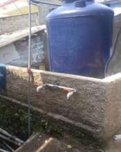 Result: Water pipeline and water tower