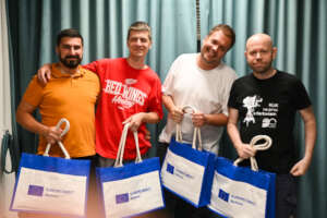 Quiz winning team