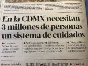 Announcement need of care in Mexico City