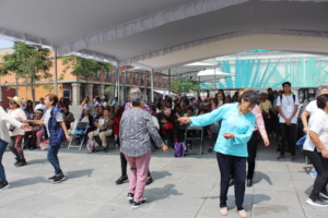 Elders' dancing at Garibaldi