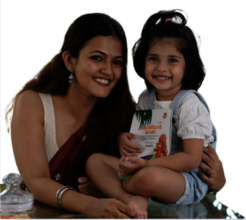 Ms. Das (Actor) during a Malayalam StarDost shoot