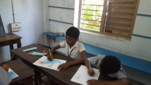 Field test with children at government school