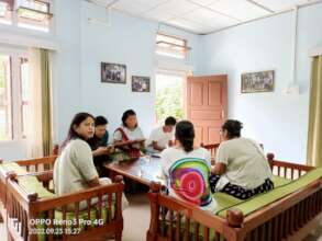 Khun Ta Nau Welfare society team discussions