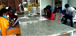 Reading test at Sharana