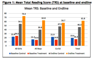 Student Scores, Baseline and Endline
