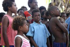 Children learning about The FIGS CLUB