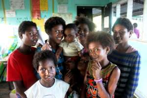 Girls of the Wanang Conservation School