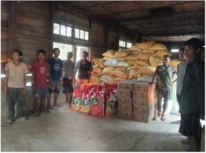 Food bank and local team