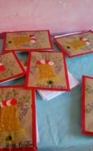 Cards for parents with their child's best work!