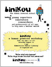 our first Human Powered Workshop!