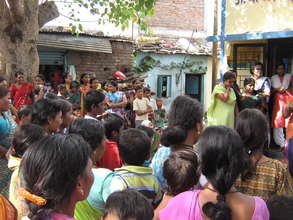 Street play on Anaemia at Bhim Nagar