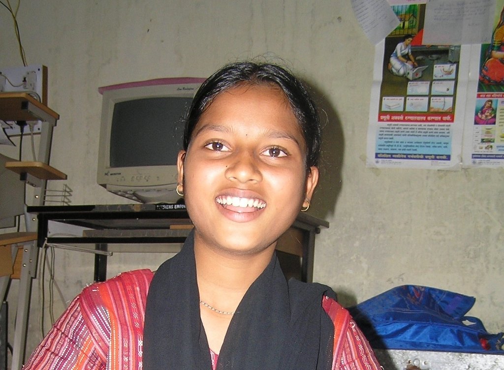 Empower girls like Priti in Slums in Pune, India.