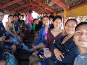 A group en route to some respite in San Juan