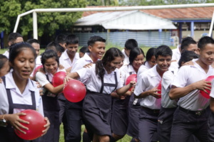 Young students at the Pathways Programme