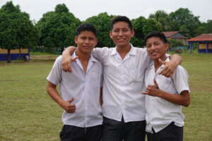 Amantani Students taking a break