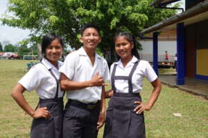Amantani Students taking a break