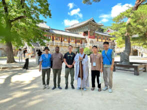 Au (nickname) on his South Korea Study Trip