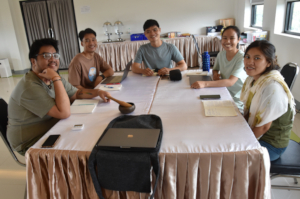 SENS Team for Training Myanmar Teachers in Exile