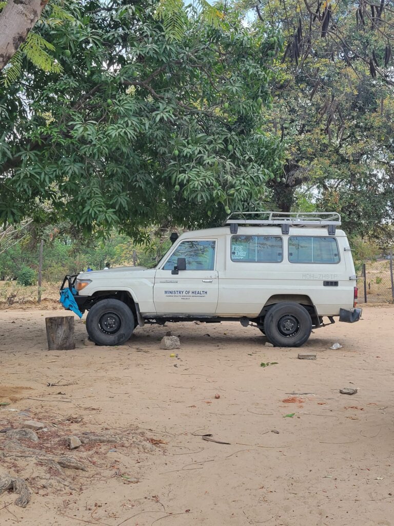 An ambulance for Sichili Mission Hospital, Zambia