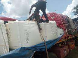 Immigrants hidden on the cargo truck