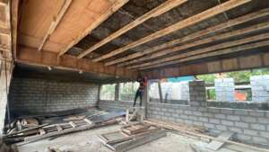 Removal of wooden planks
