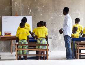 Teaching on the construction site
