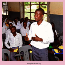 Our workshops empower the boy child as well