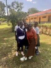 Reginah Sanyu at Busoga High School