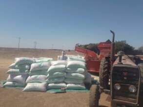 We hope to provide sacks of seed to 6 Villages
