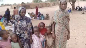 Hajja and Family in Um Jum Jum