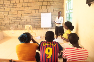 Students during Personal development classes