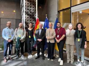 Turkish LGBTI activists on study visit in Brussels
