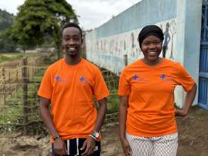 Two motivated young leaders