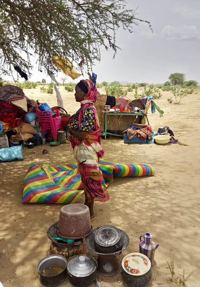 SUDAN CONFLICT  2023: Mass Influx of Refugees