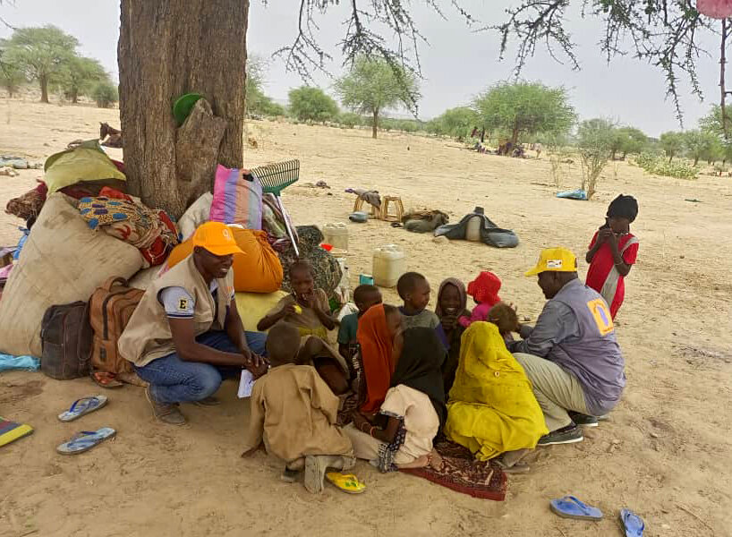 SUDAN CONFLICT  2023: Mass Influx of Refugees
