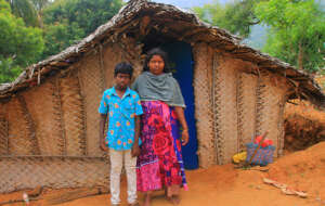 One Beneficiary Tribe woman