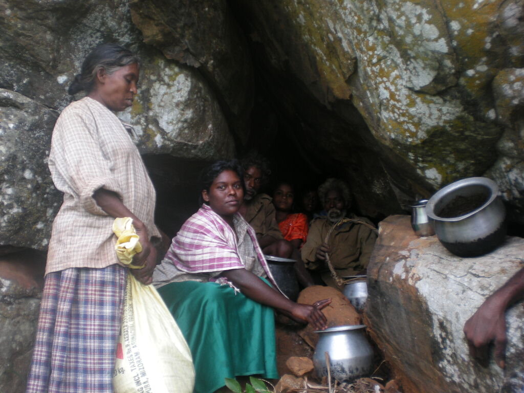 House for 20 Tribe Families living into forest