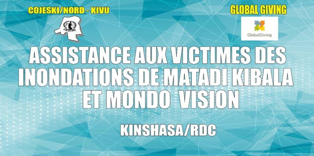 Help1,700 survivors of  flooding in Kinshasa-DRC