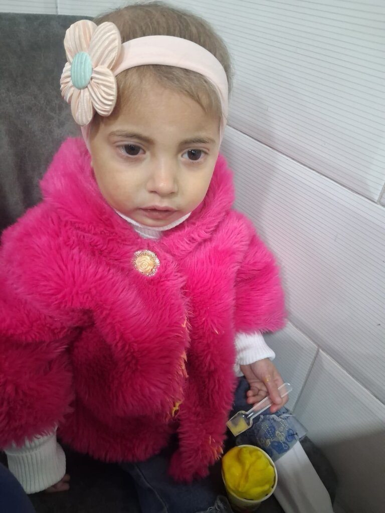 Mira from Gaza needs urgent liver care