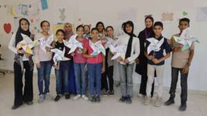 Gaza City children ask to stop the war