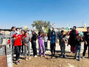 Susiya youth wrote: 'No demolition,' 'No violence'