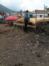 Water to volcano displaced in Goma