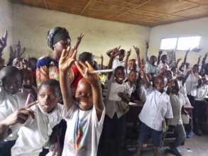 Happy students Children's Voice school