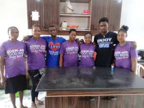 A section of some domestic staff