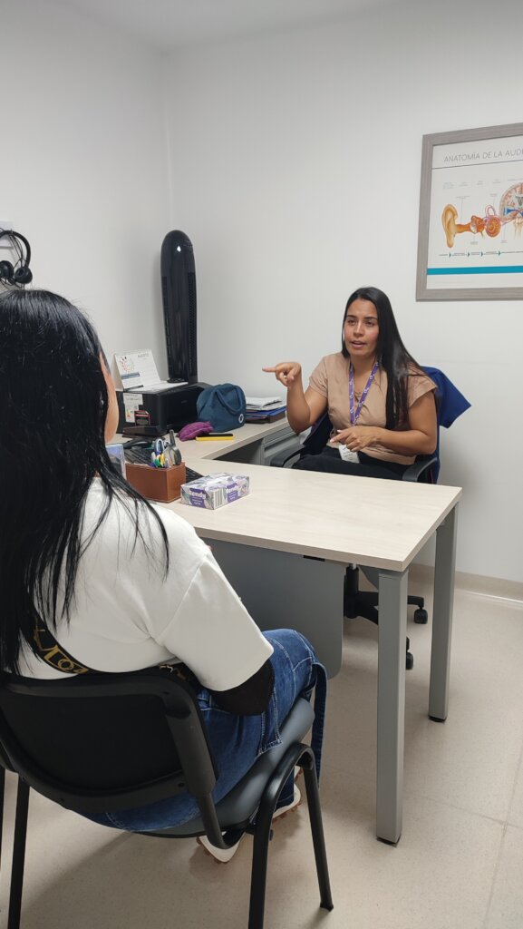 Mental health for deaf youth in Colombia