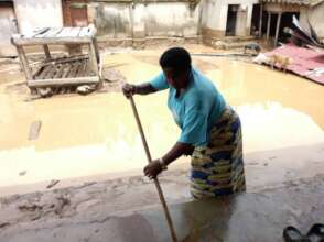 Relief for families affected by Flooding in Rwanda