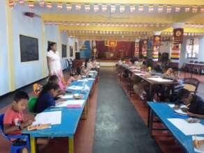 Art Competition at Veluwanaramaya, Nawalapitiya.
