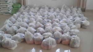 Dry Ration for Families of Food unsecurity present