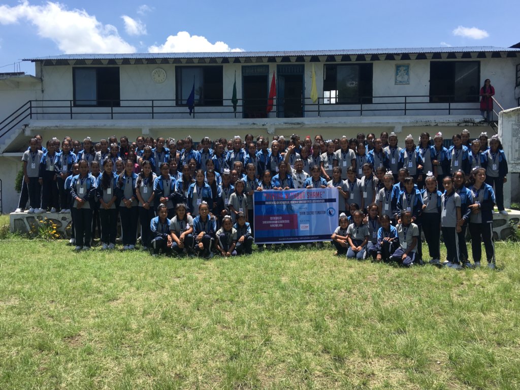 Menstrual items & Awareness for 200 village girls